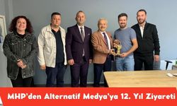 MHP’den Alternatif Medya’ya 12. Yıl Ziyareti