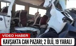 Kavşakta Can Pazarı; 2 Ölü, 19 Yaralı