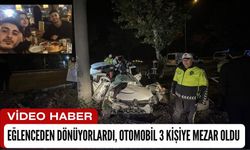 Eğlenceden Dönüyorlardı, Otomobil 3 Kişiye Mezar Oldu