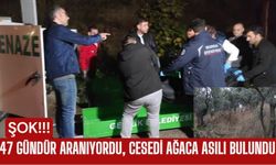 47 Gündür Aranıyordu, Cesedi Ağaca Asılı Bulundu