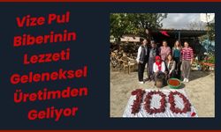 Vize Pul Biberinin Lezzeti Geleneksel Üretimden Geliyor