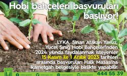 Hobi Bahçeleri İçin Başvurular Başlıyor!