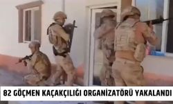 82 Göçmen Kaçakçılığı Organizatörü Yakalandı