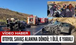 Otoyol Savaş Alanına Döndü; 1 Ölü, 6 Yaralı