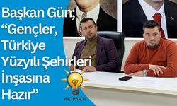 Başkan Gün; “Gençler, Türkiye Yüzyılı Şehirleri İnşasına Hazır”