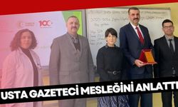 Usta Gazeteci Mesleğini Anlattı