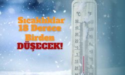 Sıcaklıklar 18 Derece Birden Düşecek