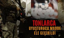 Tonlarca Uyuşturucu Madde Ele Geçirildi