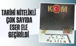 Tarihi Nitelikli Çok Sayıda Eser Ele Geçirildi