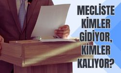 Mecliste Kimler Gidiyor, Kimler Kalıyor?