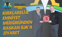 Kırklareli İl Emniyet Müdüründen Ilık’a Ziyaret