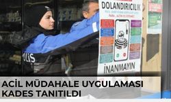 Acil Müdahale Uygulaması KADES Tanıtıldı