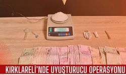 Kırklareli’nde Uyuşturucu Operasyonu