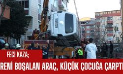 Feci Kaza; Freni Boşalan Araç Küçük Çocuğa Çarptı