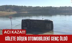 Acı Kaza; Gölete Düşen Otomobildeki Genç Öldü