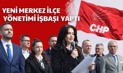 Yeni Merkez İlçe Yönetimi İşbaşı Yaptı