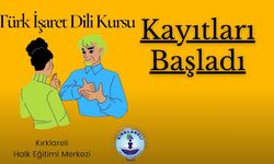 Türk İşaret Dili Kursu Kayıtları Başladı