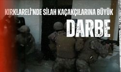 Kırklareli'nde Silah Kaçakçılarına Darbe