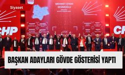 Başkan Adayları Gövde Gösterisi Yaptı