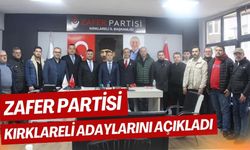 Zafer Partisi Kırklareli Adaylarını Açıkladı