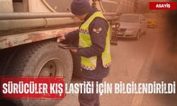 Sürücüler Kış Lastiği İçin Bilgilendirildi