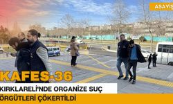 Kırklareli'nde Organize Suç Örgütleri Çökertildi