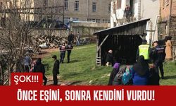 ŞOK; Önce Eşini, Sonra Kendini Vurdu