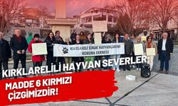 Kırklarelili Hayvan Severler; MADDE 6 KIRMIZI ÇİZGİMİZDİR!