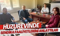 Huzurevinde Sendika Faaliyetlerini Anlattılar