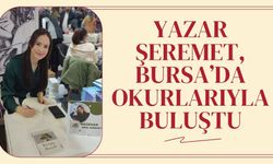 Yazar Şeremet, Bursa’da Okurlarıyla Buluştu