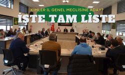 Kimler İl Genel Meclisine Aday? İşte Tam Liste