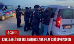 Kırklareli’nde Dolandırıcılara Film Gibi Operasyon