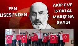 Kırklareli Fen Lisesi’nden Akif’e Ve İstiklal Marşı’na Saygı