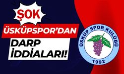 ŞOK; Üsküpspor’dan Darp İddiaları