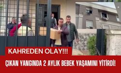 Çıkan Yangında 2 Aylık Bebek Yaşamını Yitirdi