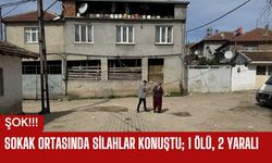 Sokak Ortasında Silahlar Konuştu; 1 Ölü, 2 Yaralı