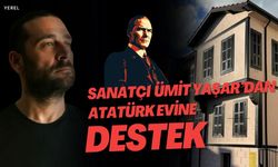 Sanatçı Ümit Yaşar’dan Atatürk Evi’ne Destek