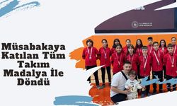 Müsabakaya Katılan Tüm Takım Madalya İle Döndü