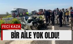 FECİ KAZA; Bir Aile Yok Oldu!