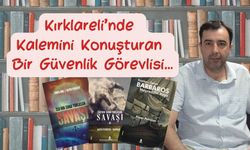 Kırklareli’nde Kalemini Konuşturan Bir Güvenlik Görevlisi…