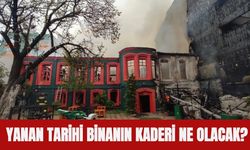 Yanan Tarihi Binanın Kaderi Ne Olacak?