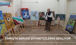 Ermiş’in Sergisi Ziyaretçilerini Bekliyor