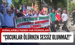 KIRKLARELİ’NDEN HAYKIRDILAR; “Çocuklar Ölürken Sessiz Olunmaz!”