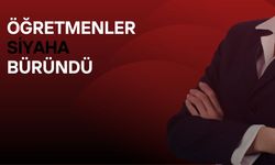 Öğretmenler Siyaha Büründü