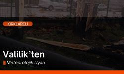 Valilik’ten Meteorolojik Uyarı