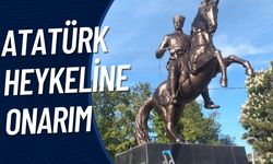 Atatürk Heykeline Onarım