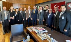 Kırklareli TSO, Milletvekili Vecdi Gündoğdu’yu Ziyaret Etti