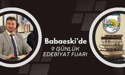 Babaeski’de 9 Günlük Edebiyat Fuarı