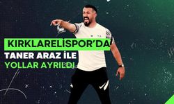 Kırklarelispor’da Taner Araz İle Yollar Ayrıldı