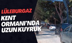 Lüleburgaz Kent Ormanı’nda Kuyruk